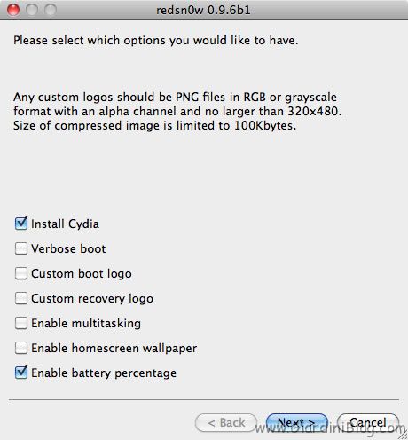 Guide de jailbreak iOS 4.1 pour iPhone 3G et iPod Touch 2G