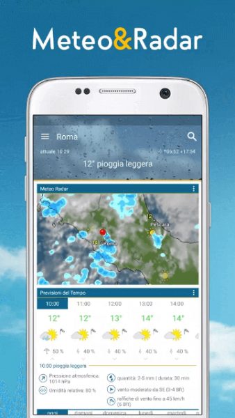 Las mejores aplicaciones meteorológicas para Android e iOS 2023