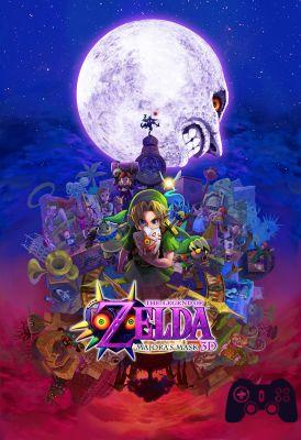 The Legend of Zelda: visualização 3D do Majora's Mask