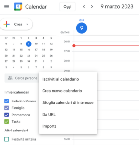 Cómo crear un calendario compartido en Google, Outlook y iPhone