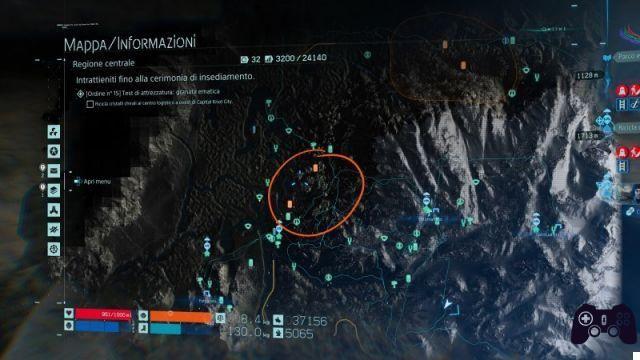 Death Stranding: Guide to the Central Region Map