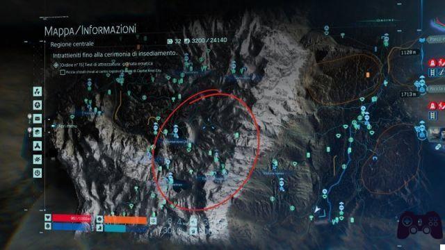 Death Stranding: Guide to the Central Region Map