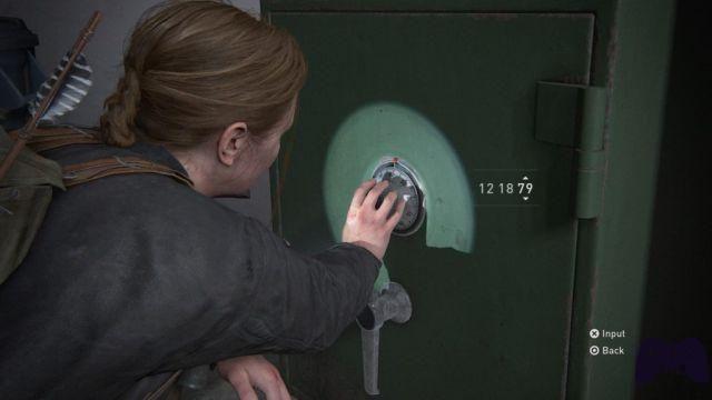 Guide The Last of Us: Part II - Guide to safes and combinations