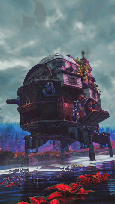 El castillo ambulante de Howl cobra vida en Fallout 76