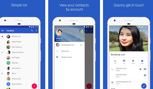 Comment stocker les contacts du carnet d'adresses sur Android