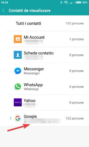 How to store address book contacts on Android