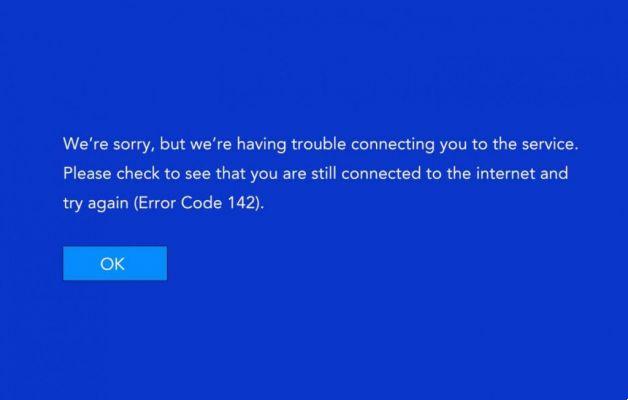 O que significa e como corrigir o erro 142 no Disney Plus