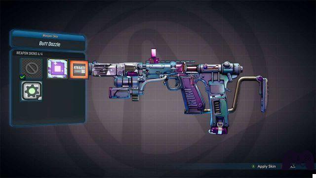 Borderlands 3: how to find and apply weapon skins