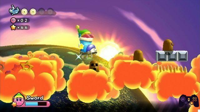 La procédure pas à pas de Kirby's Adventure Wii