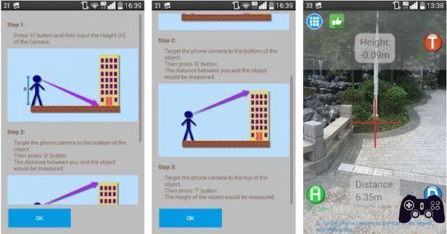 Meça a distância com a câmera do seu telefone Android