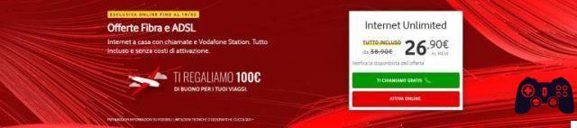 Vodafone: chega a promoção de fibra e ADSL que inclui um voucher de viagem de 100 €