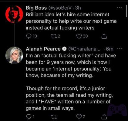 News + Alanah Pearce joins Sony Santa Monica - the internet takes it badly.