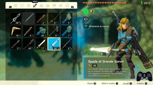 The Legend of Zelda: Tears of the Kingdom, guide des meilleures armes uniques