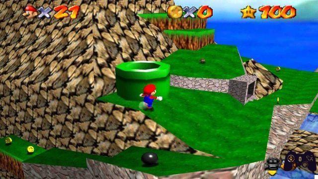 Super Mario 64: where to find all the stars of Isola Granpiccola