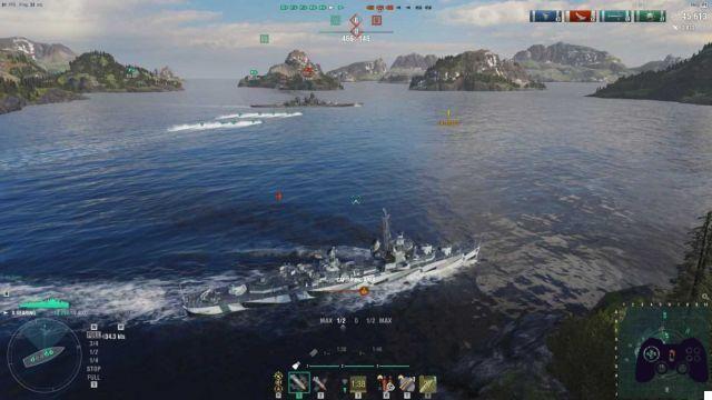World of Warships: ship control system guide and advice