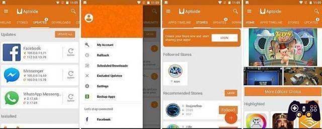 Alternative Android application stores to the Play Store, here are the best