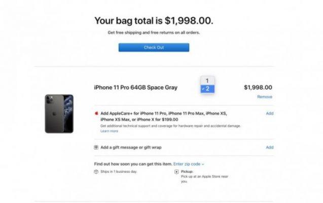 Apple impone un límite máximo de iPhones que se pueden comprar desde el sitio web oficial: solo dos por persona