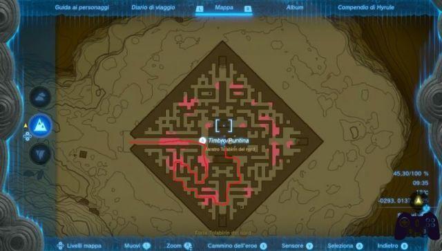 The Legend of Zelda : Kingdom Tears - Guia de os Labirintos