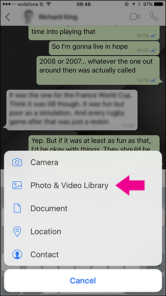 How to send WhatsApp GIFs on iPhone