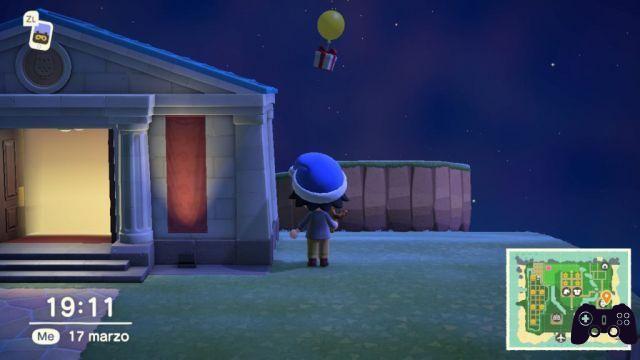 Guia para presentes voadores em balões - Animal Crossing: New Horizons