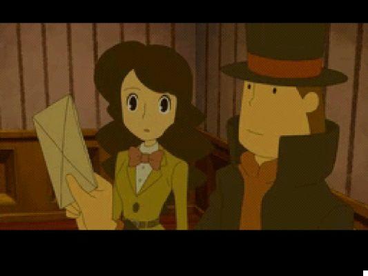 O passo a passo do professor Layton e a chamada do fantasma