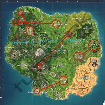 Fortnite: complete guide to the challenges of week 8 | Season 6