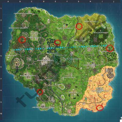 Fortnite: complete guide to the challenges of week 8 | Season 6