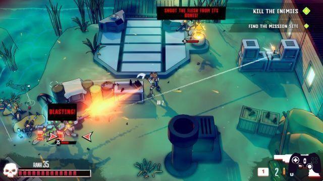 Dust & Neon, the review of the two-control roguelite shooter for Netflix users