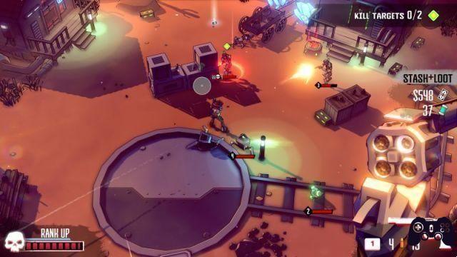 Dust & Neon, the review of the two-control roguelite shooter for Netflix users