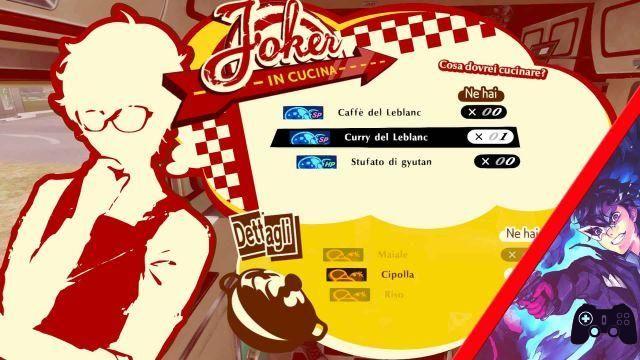 Guides Guide de cuisine et de recettes - Persona 5 Strikers