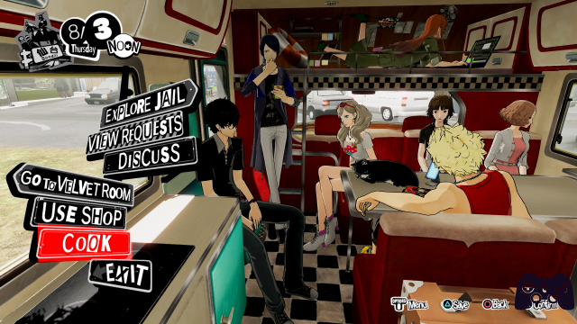 Guides Guide de cuisine et de recettes - Persona 5 Strikers