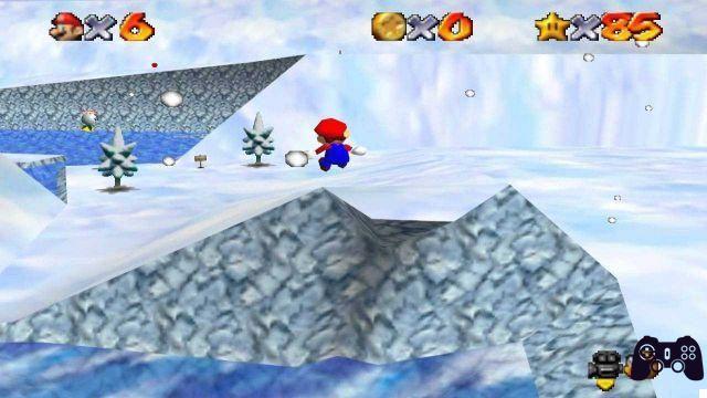 Super Mario 64: how to find all the stars of Snowy Earth