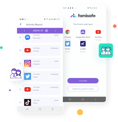 FamiSafe, the parental control app to protect children from the internet