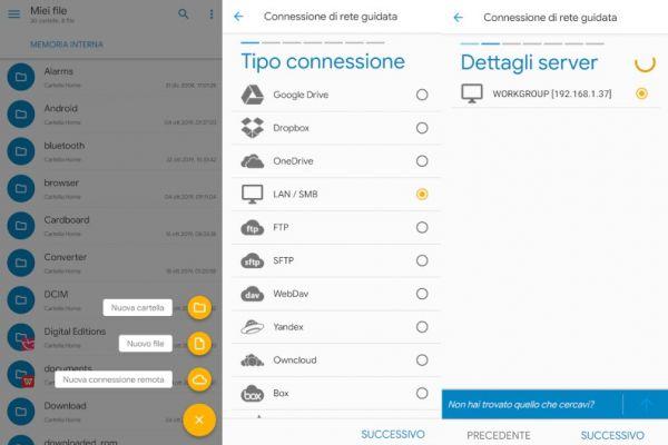 Acesse uma pasta compartilhada com Windows 10 do Android via WiFi