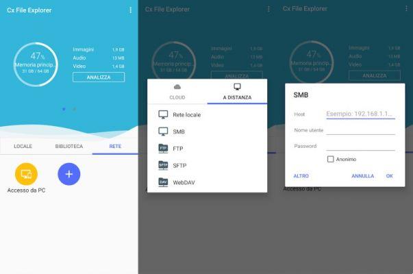 Accede a una carpeta compartida con Windows 10 desde Android a través de WiFi