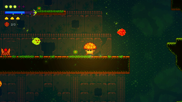 Lone Fungus, the review of the fungal metroidvania developed by one person