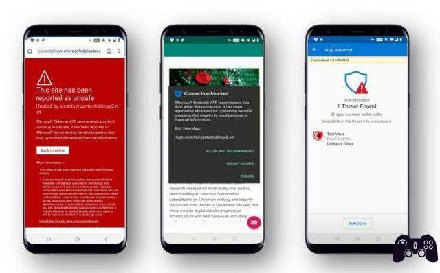 O antivírus Microsoft Defender está disponível para Android