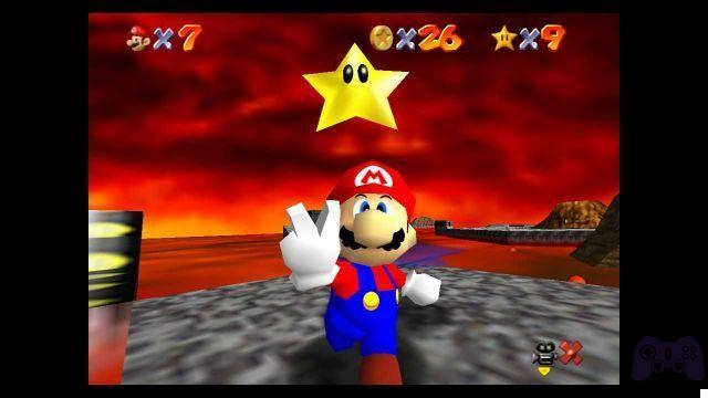 Super Mario 64: dónde encontrar todas las estrellas en el lago de lava