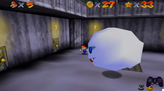 Super Mario 64: All the stars of King Boo's Refuge