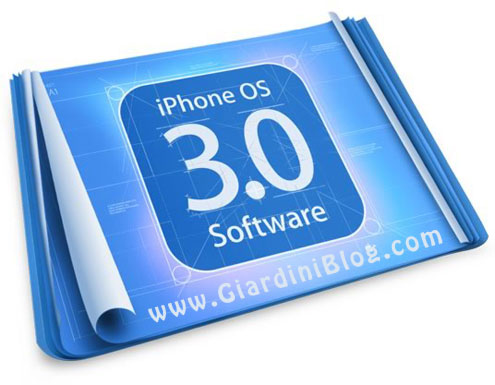 Download the new firmware 3.0 for iPhone