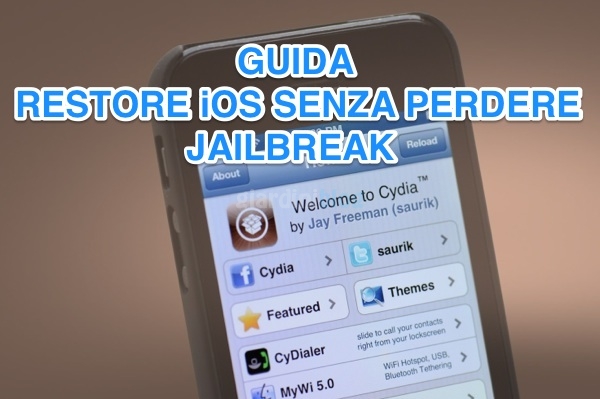 Restore and reset iPhone or iPad to firmware version without losing Jailbreak