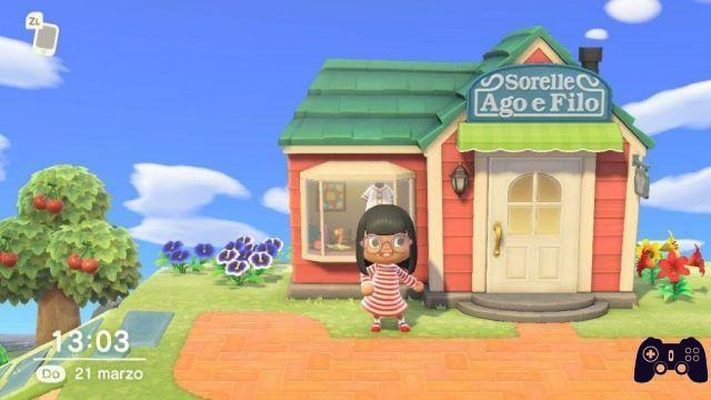 Guias Guia para o workshop Irmãs Agulha e Linha - Animal Crossing New Horizons