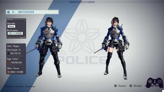 Astral Chain: how to create your own character | Guide