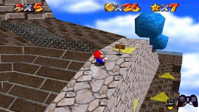 Super Mario 64: dónde encontrar todas las estrellas en Whomp Fortress