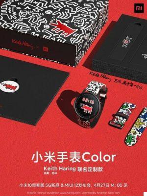 Xiaomi ha anunciado una versión de Watch Color inspirada en el artista Keith Haring