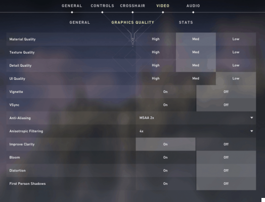 Valorant: best settings for playing