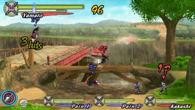 El recorrido de Naruto Shippuden: Ultimate Ninja Heroes 3