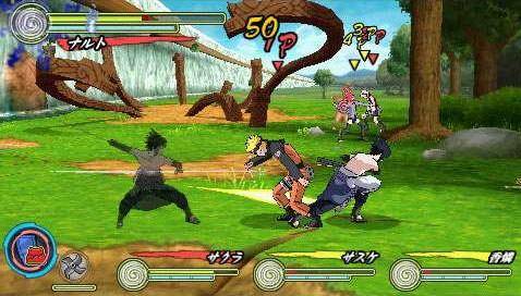 El recorrido de Naruto Shippuden: Ultimate Ninja Heroes 3