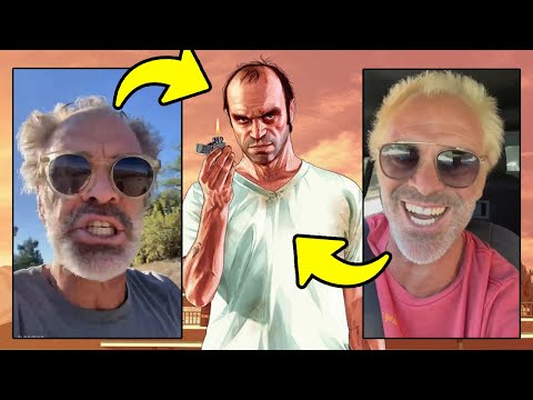 GTA 5, is Trevor's actor bored with the character?