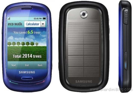 Samsung Blue Earth Vodafone, revolutionary mobile phone